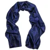 Barry Wang Silk scarf Luxury Blue Floral Scarf sold by Barrywang