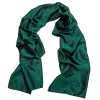 Barry Wang Silk scarf Luxury Green Plaid Scarf sold by Barrywang