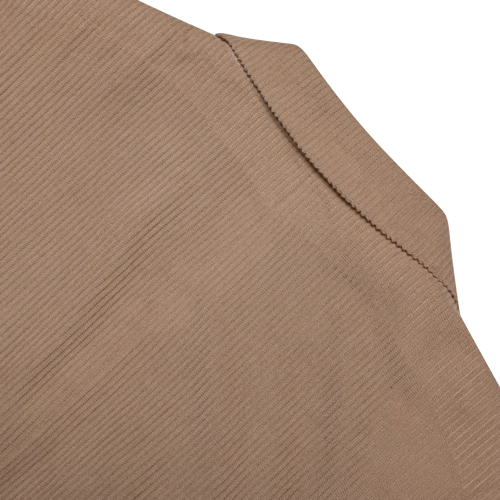 Barry. Wang Tan Brown Solid Mens Notched Lapel Corduroy Wedding Suit sold by Barrywang product image thumbnail 5