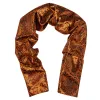 Barry Wang Silk Gold Floral Scarf Accessory for Men sold by Barrywang