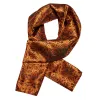 Barry Wang Silk Gold Floral Scarf Accessory for Men sold by Barrywang