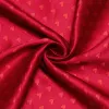 Barry. Wang Silk Scarf Red Novelty Heart Scarf Accessory for Men sold by Barrywang