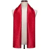 Barry. Wang Silk Scarf Red Novelty Heart Scarf Accessory for Men sold by Barrywang