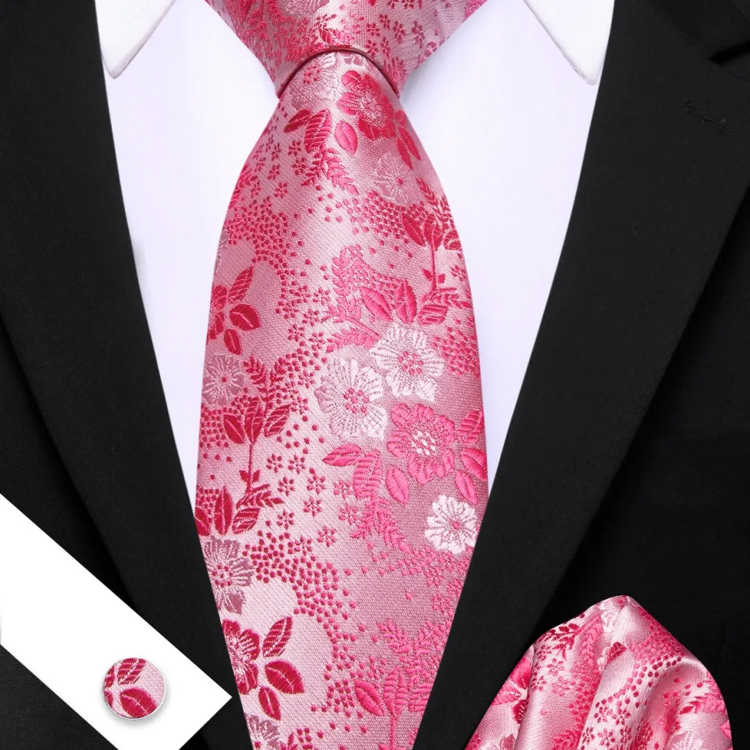 Barry. Wang Sage Green Floral Mens Ties Silk Necktie Pocket Square Cufflinks Set sold by Barrywang product image thumbnail 5