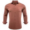 Barry.wang Sienna Solid Silk Shirt sold by Barrywang