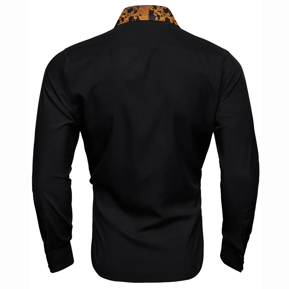 Barry. Wang Men's Dress Shirts Button Down Long Sleeve Formal Casual Shirt sold by Barrywang product image thumbnail 5