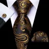 Barry Wang  Paisley Silk Tie Hanky Cufflinks Set sold by Barrywang