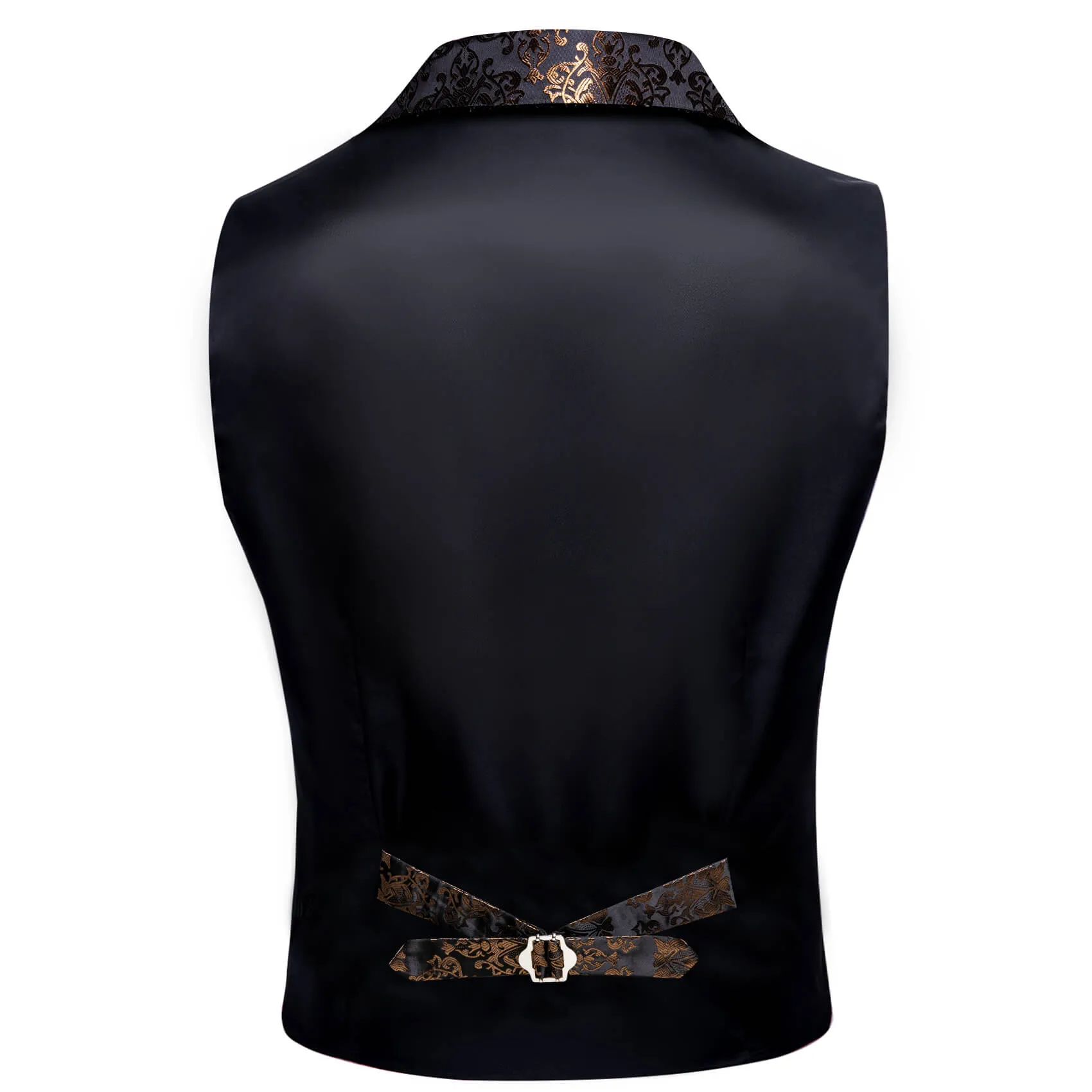 Barry. Wang Mustard Victorian Vest Outdoor Corduroy Vest Vintage Cowboy Waistcoat sold by Barrywang product image thumbnail 2