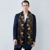Barry Wang Luxury Black Yellow  Floral Scarf sold by Barrywang