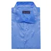 Barry Wang Light Sky Blue Shirt Paisley Top Men's Windsor Collar Shirt sold by Barrywang