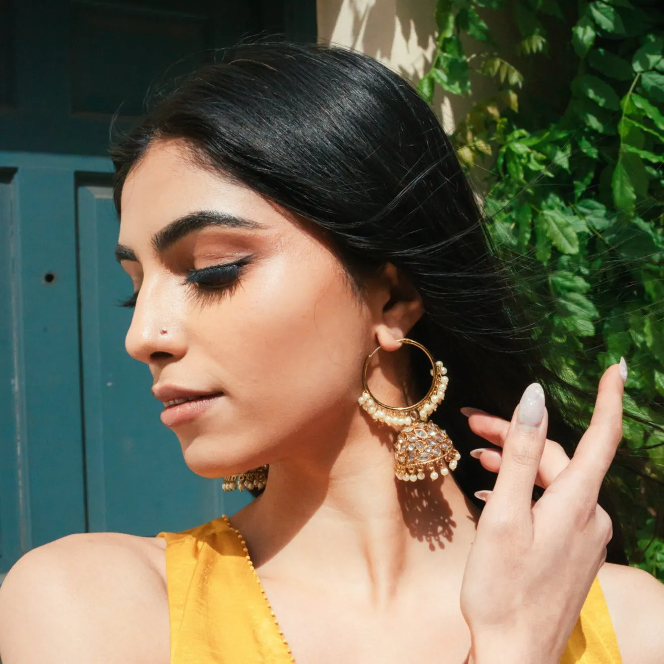 LAVANYA DROP EARRINGS sold by Blossom Box Jewelry product image thumbnail 3