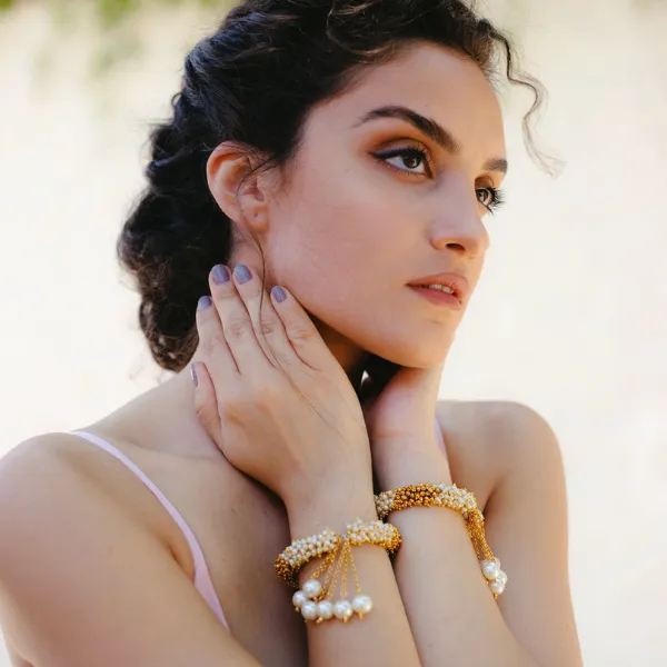 Gaia Hand Bracelet sold by Blossom Box Jewelry product image thumbnail 4