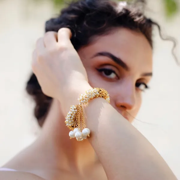 Gaia Hand Bracelet sold by Blossom Box Jewelry product image thumbnail 3