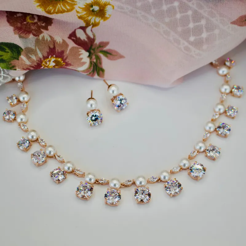 Classic Pearl Necklace Set sold by Blossom Box Jewelry