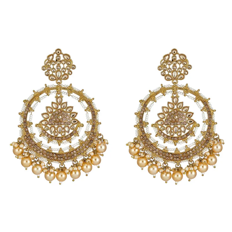 Kyna Earrings in Champagne sold by Blossom Box Jewelry