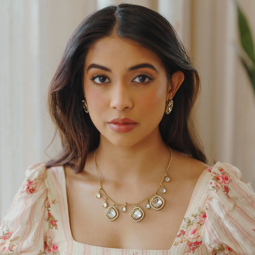 Krisha Choker Necklace Set sold by Blossom Box Jewelry