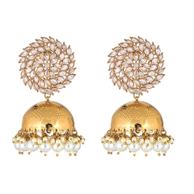 Maile Earrings in Pearl sold by Blossom Box Jewelry