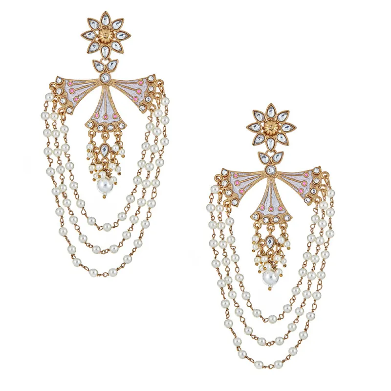 Starburst Floral Drops sold by Blossom Box Jewelry