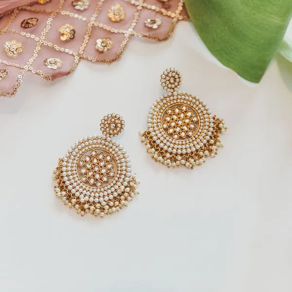 Raisa Earrings in Gold sold by Blossom Box Jewelry product image thumbnail 2
