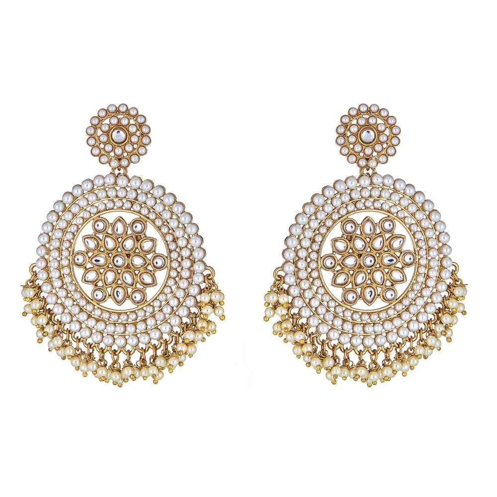 Raisa Earrings in Gold sold by Blossom Box Jewelry