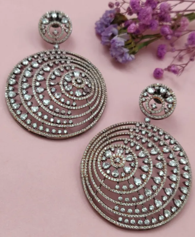 Opal AD Earrings in Silver sold by Blossom Box Jewelry