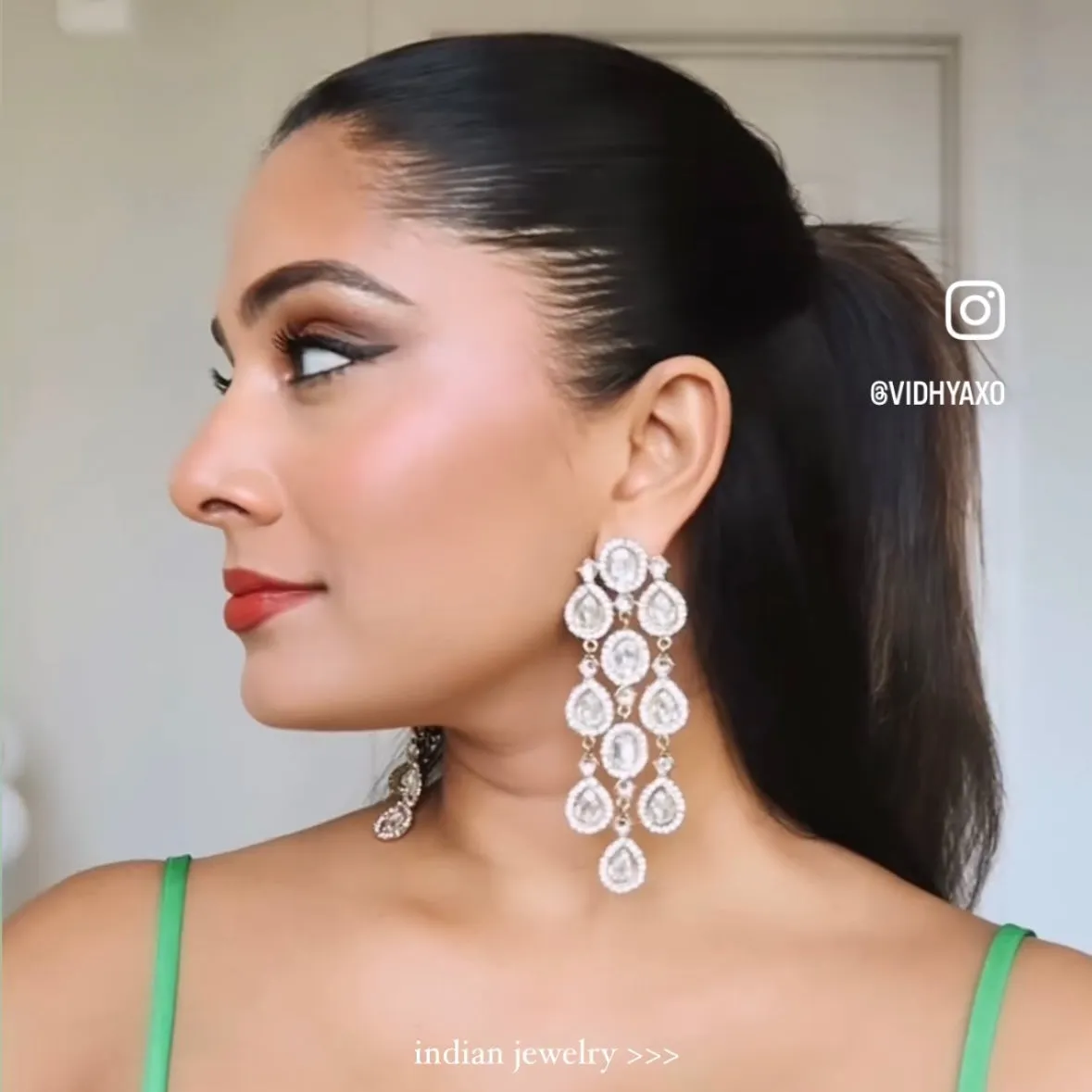 ARCHANA DROP EARRINGS sold by Blossom Box Jewelry product image thumbnail 2