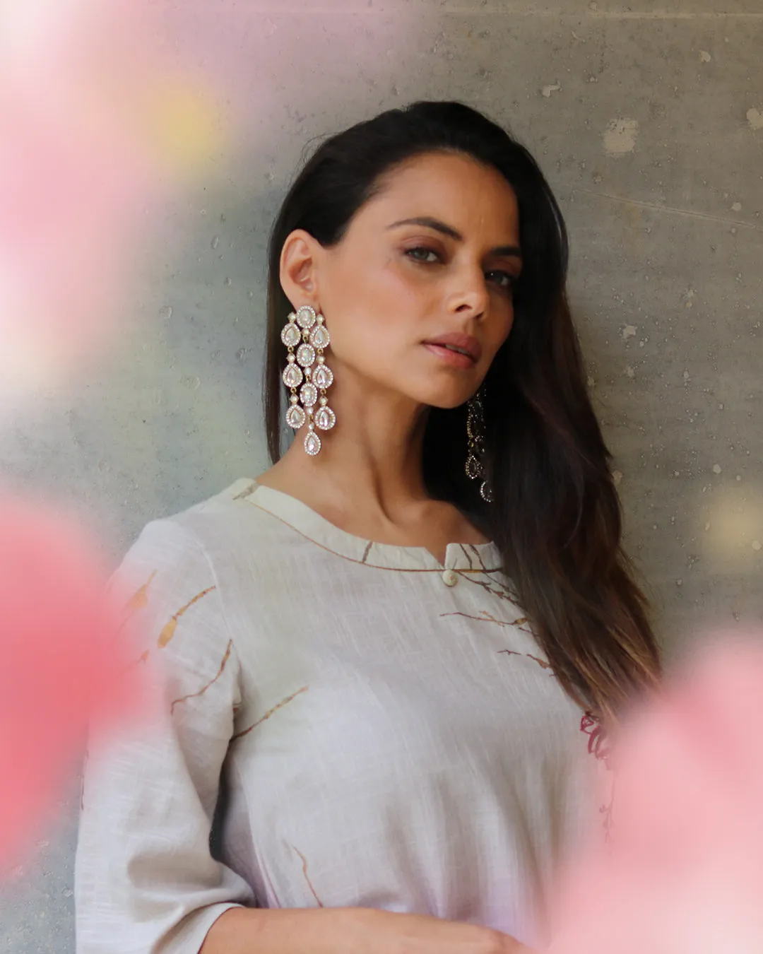 ARCHANA DROP EARRINGS sold by Blossom Box Jewelry product image thumbnail 3