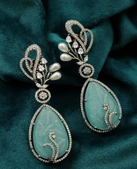 Pear Drop AD Earrings sold by Blossom Box Jewelry product image thumbnail 3
