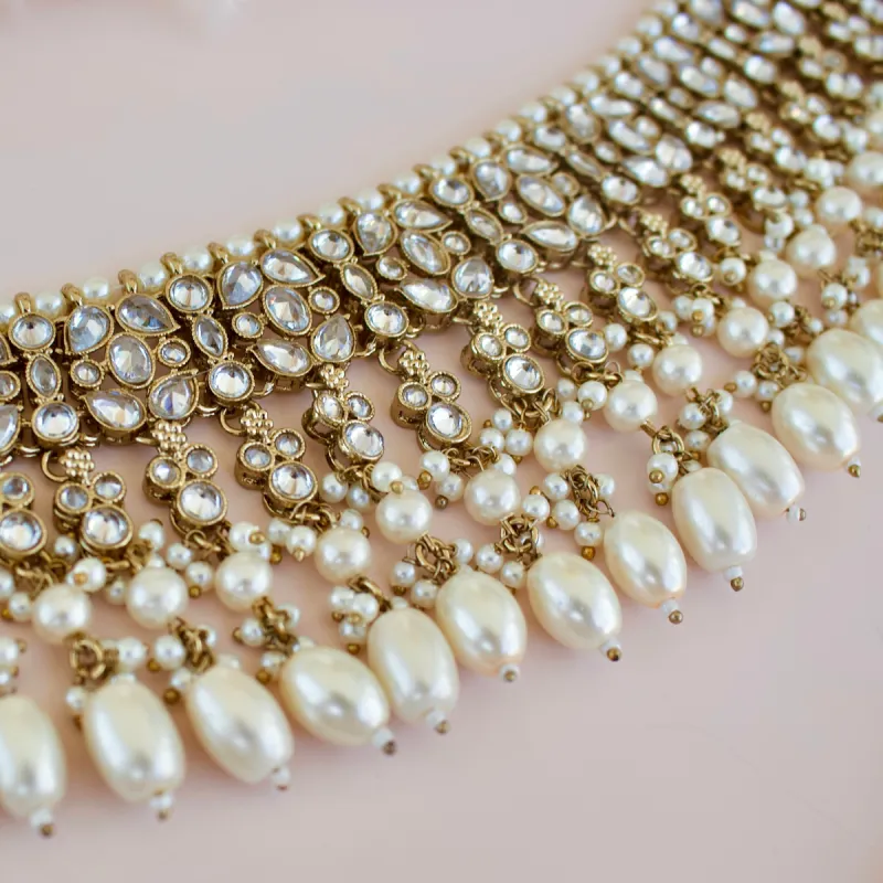 Solana Choker Necklace Set sold by Blossom Box Jewelry