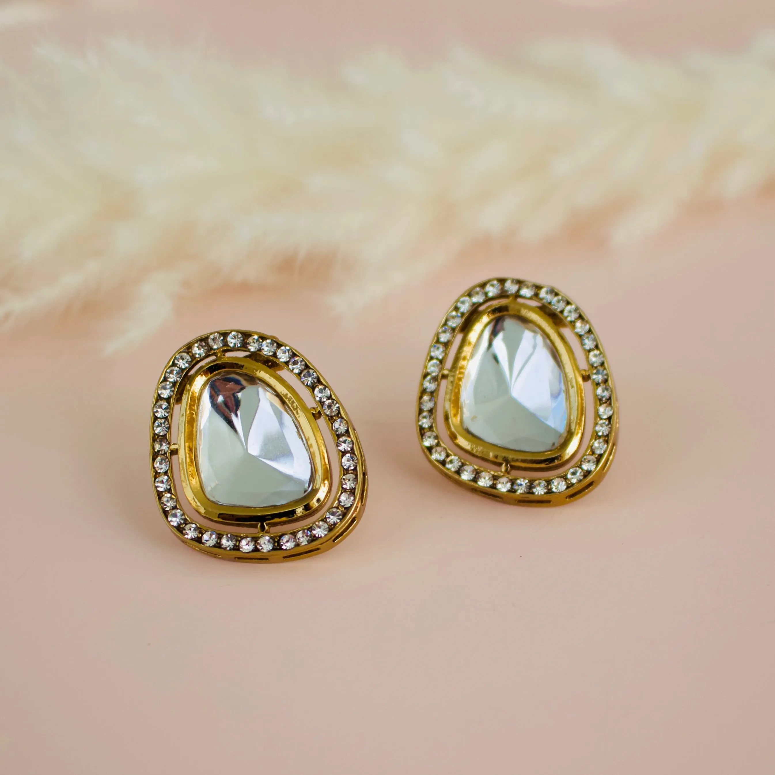 Chandani Stud Earrings sold by Blossom Box Jewelry