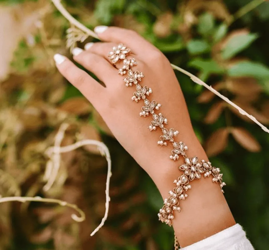 Hosnia Hand Harness sold by Blossom Box Jewelry