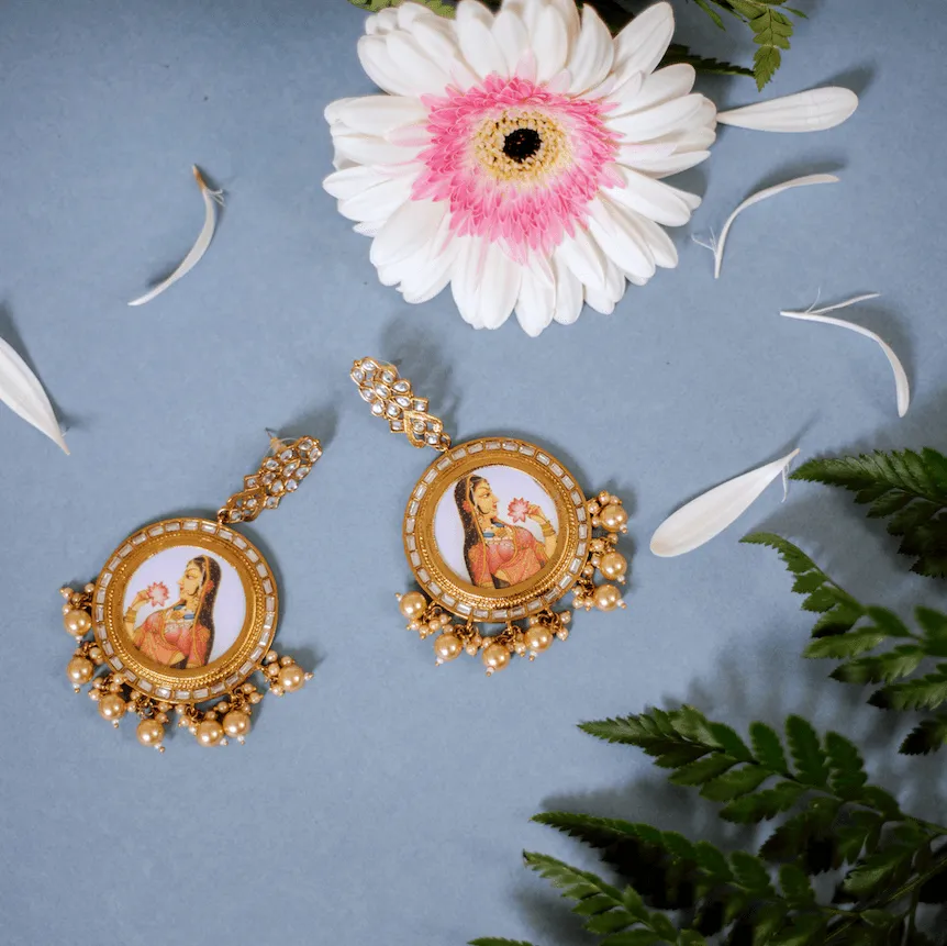 Ragni Maharani Earrings sold by Blossom Box Jewelry product image thumbnail 4