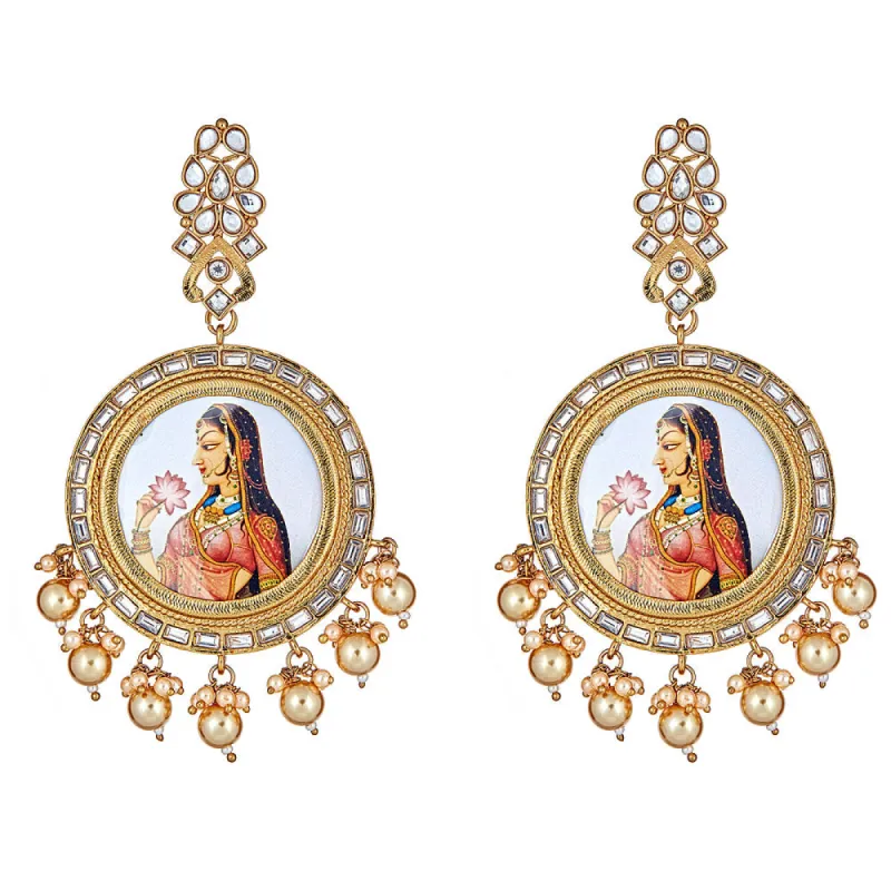 Ragni Maharani Earrings sold by Blossom Box Jewelry