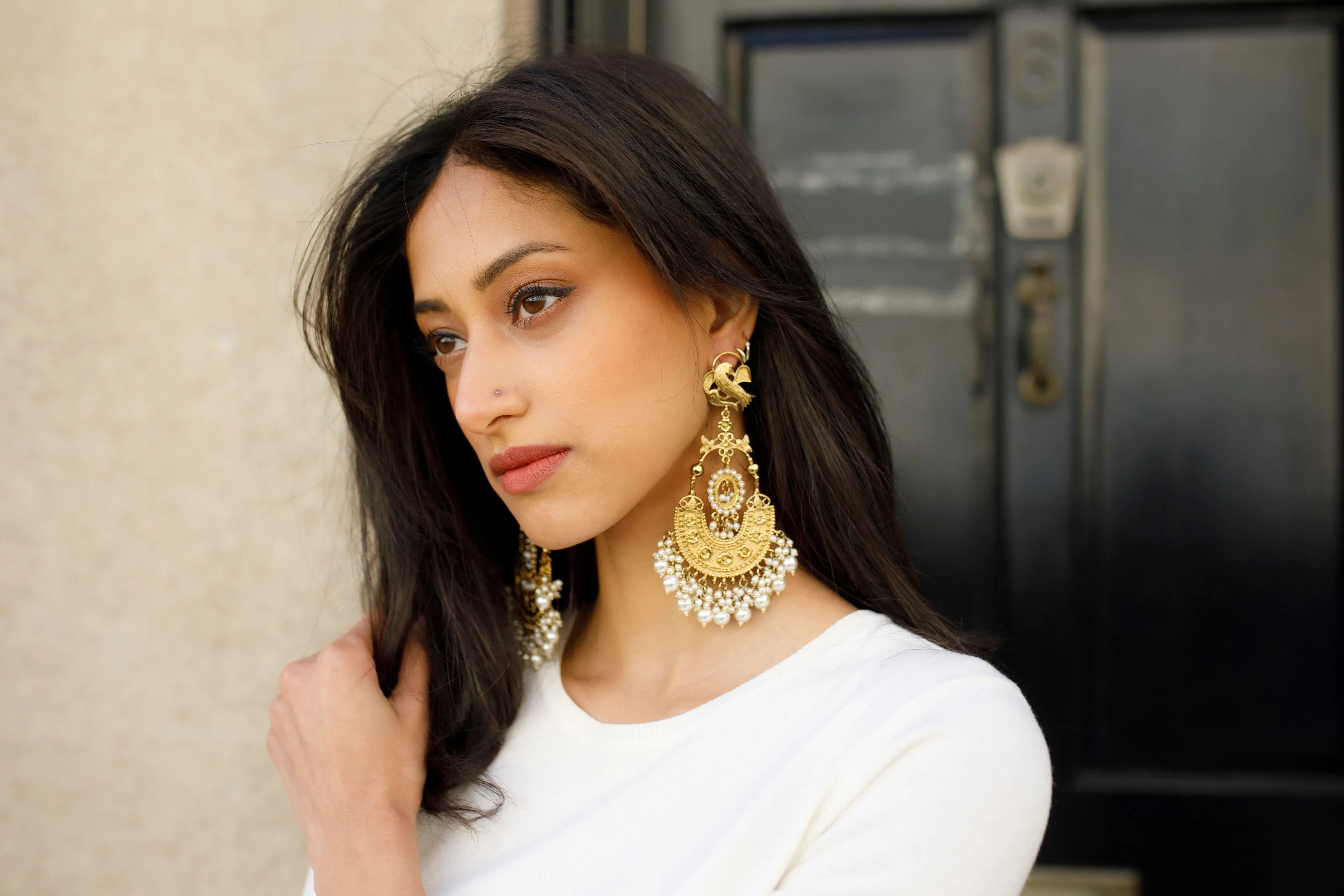 Arthi Drop Earrings sold by Blossom Box Jewelry product image thumbnail 3