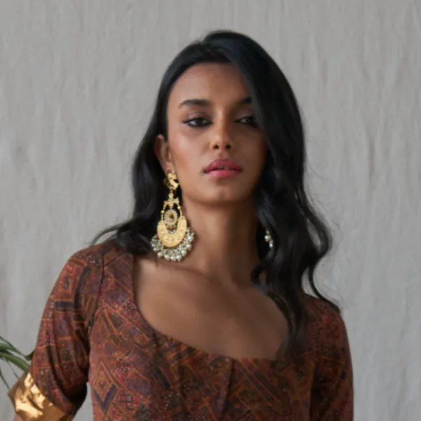 Arthi Drop Earrings sold by Blossom Box Jewelry product image thumbnail 4