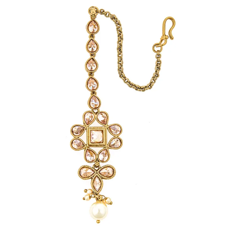 Adiva Pearl Headpiece sold by Blossom Box Jewelry