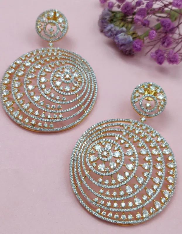 Opal AD Earrings in Gold sold by Blossom Box Jewelry