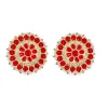 Gaurika Necklace Set in Red sold by Blossom Box Jewelry