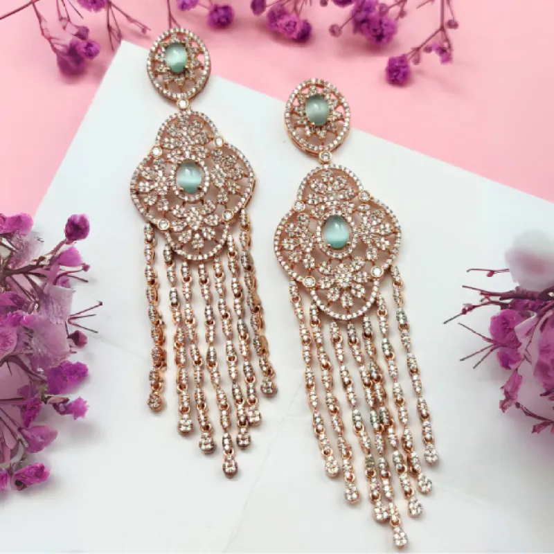 SHRIYA DANGLE EARRINGS sold by Blossom Box Jewelry