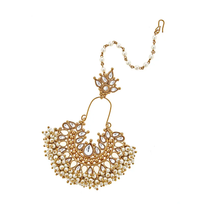 Mini Gatsby Pearl Headpiece sold by Blossom Box Jewelry