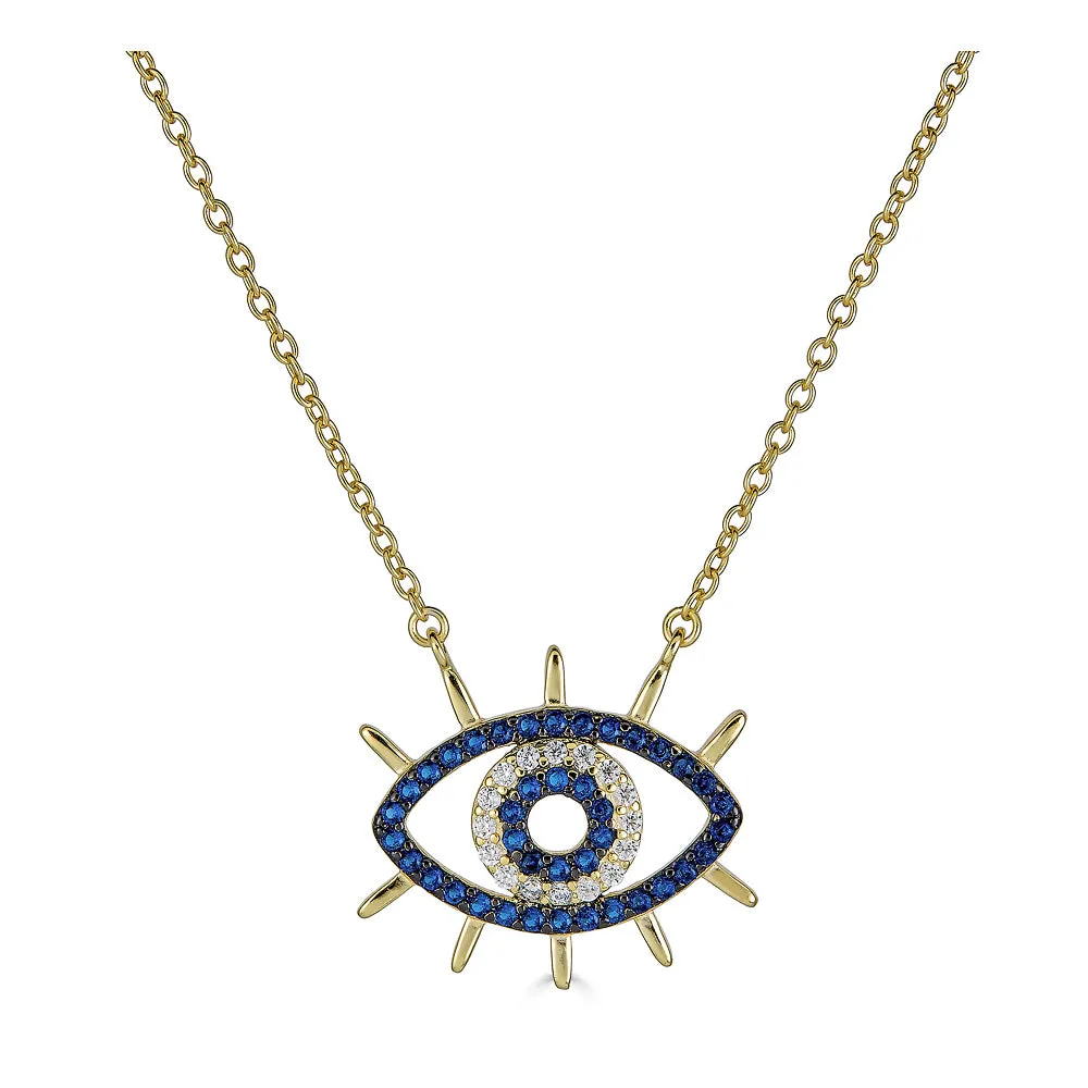 Evil Eye Necklace sold by Blossom Box Jewelry