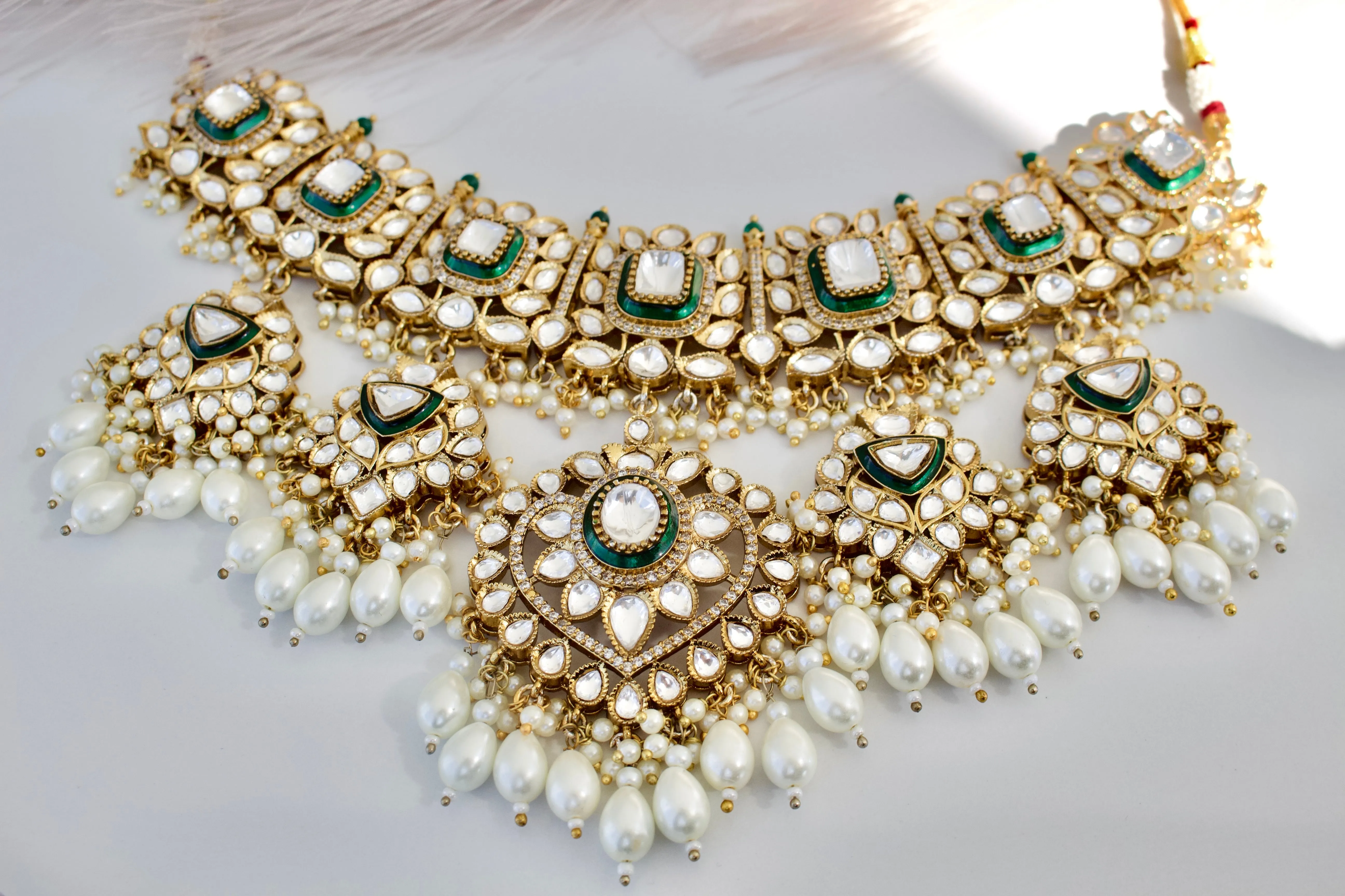 Afreen Necklace Set sold by Blossom Box Jewelry product image thumbnail 2