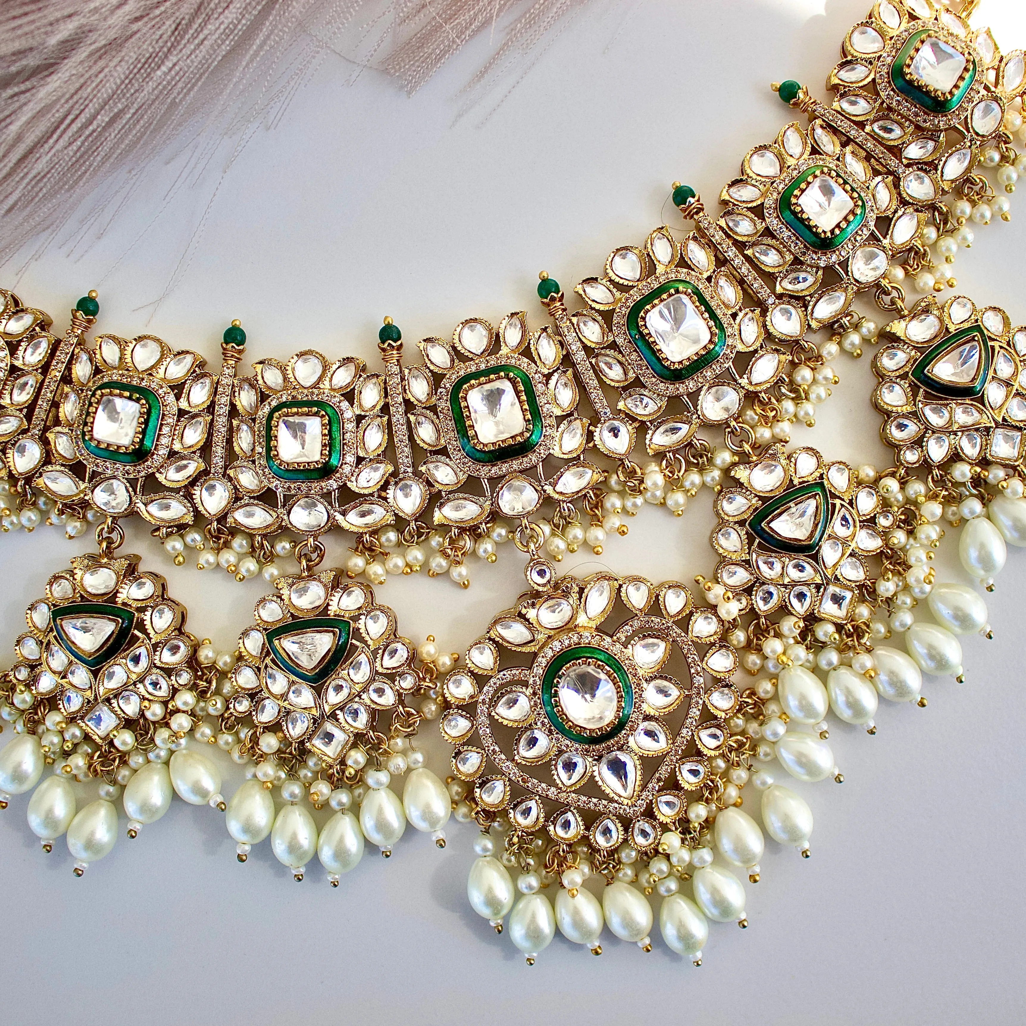 Afreen Necklace Set sold by Blossom Box Jewelry