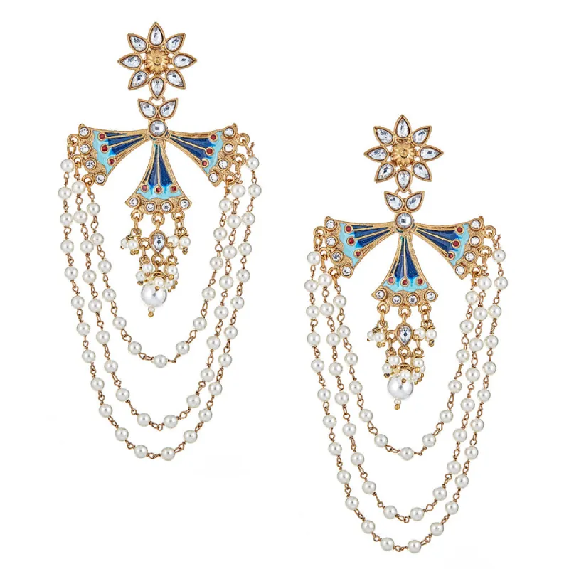 Starburst Floral Drops sold by Blossom Box Jewelry