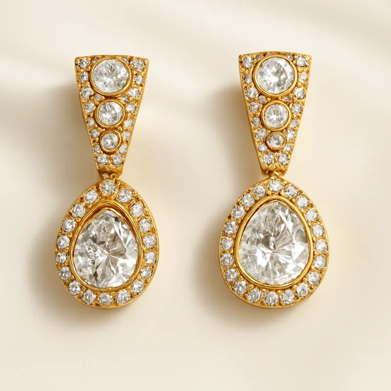 Almas Earrings sold by Blossom Box Jewelry