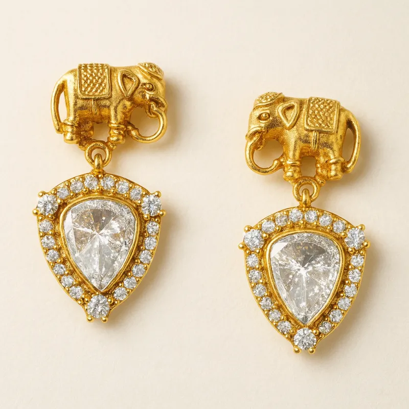 Airavat Earrings sold by Blossom Box Jewelry