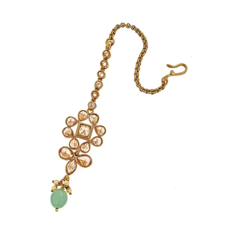 Adiva Floral Headpiece sold by Blossom Box Jewelry