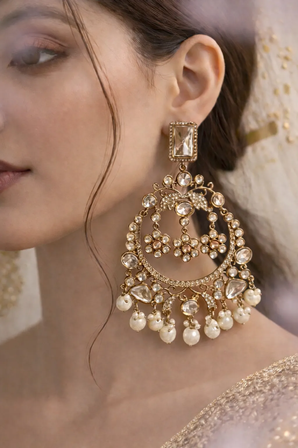 Adaab Royale Earrings sold by Blossom Box Jewelry product image thumbnail 2