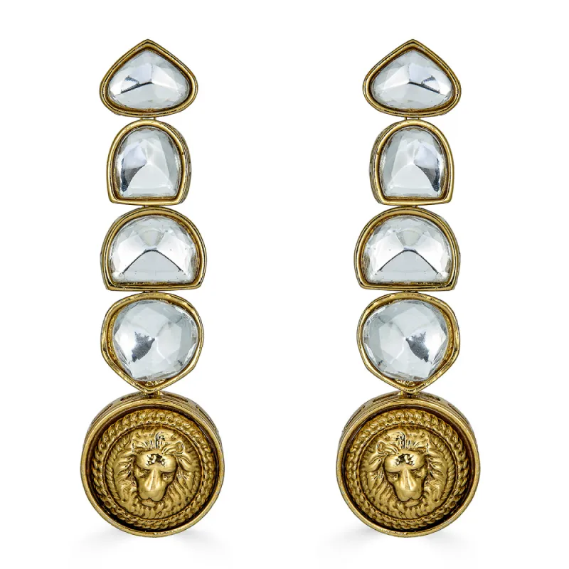 Aiza Drop Earrings sold by Blossom Box Jewelry