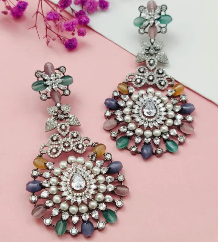 Satto Drop Earrings sold by Blossom Box Jewelry